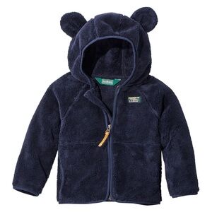 LL Bean bear zip up